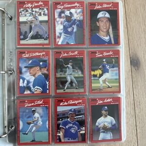 (92) Toronto Blue Jays Team Lot Baseball MLB Cards Collection